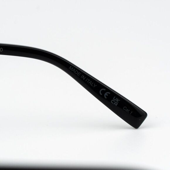 NEW Saint Laurent SL731 GASPAR  001 Black Light Blue Aviator Unisex Sunglasses - Picture 8 of 14